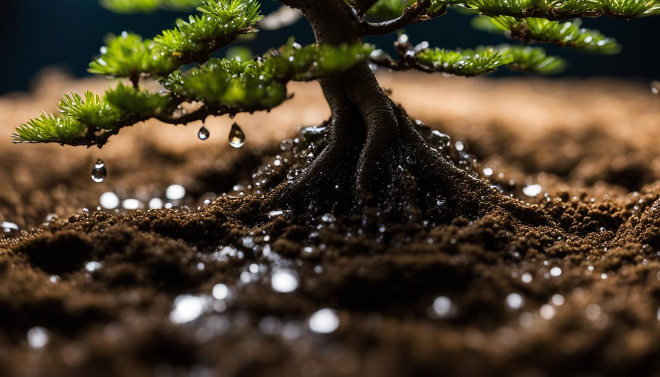 how to water a bonsai tree