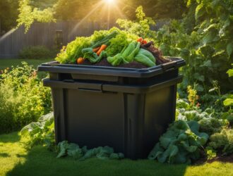 where to place compost bin