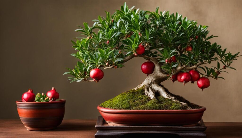 Dwarf Pomegranate Bonsai