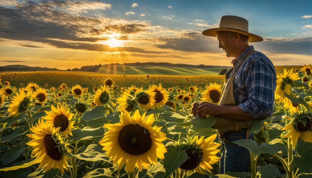 benefits of growing sunflowers in Michigan