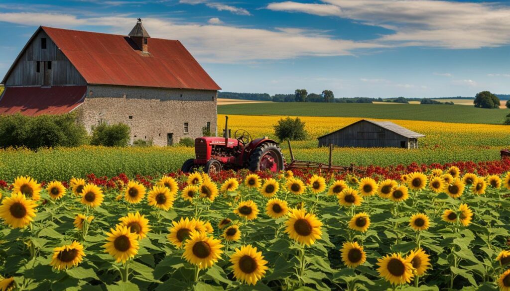 flower farms in the Midwest