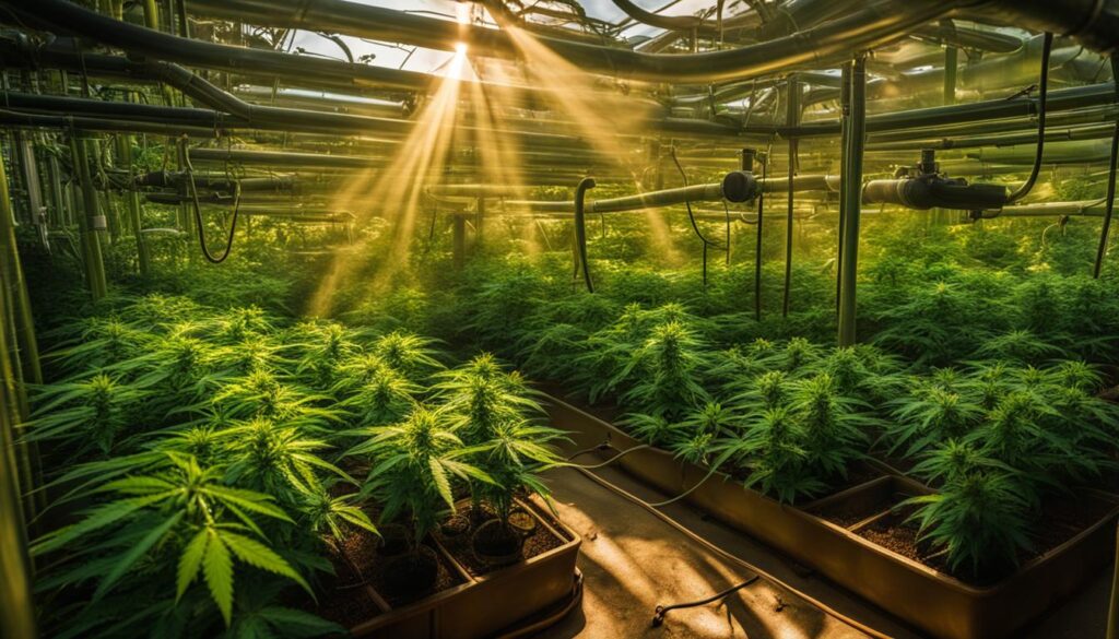 adding CO2 to cannabis garden