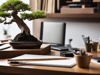 bonsai tree for desk