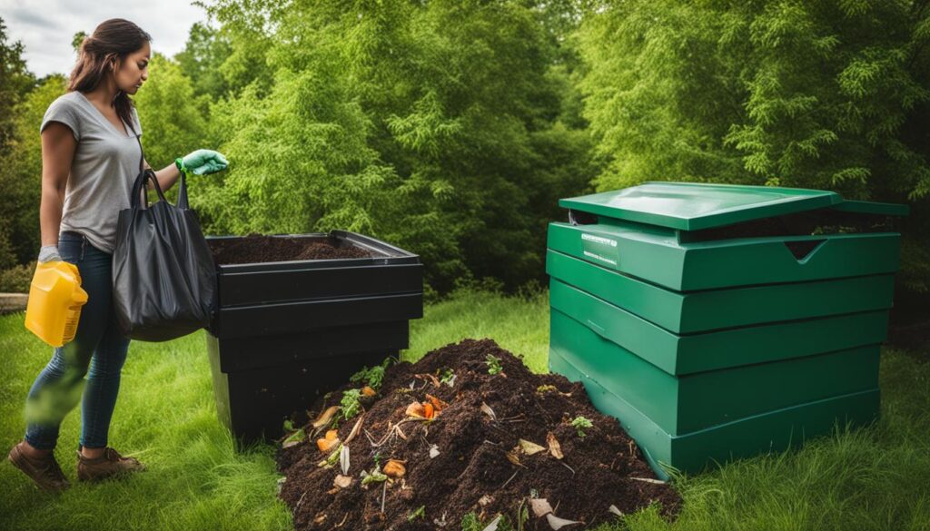 controlling odors in composting