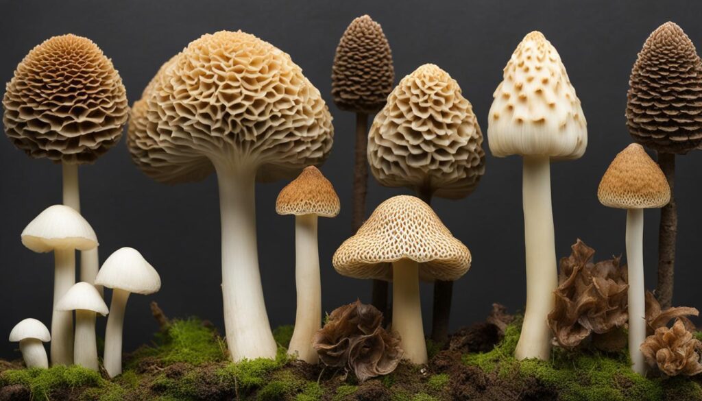 morel mushroom growth
