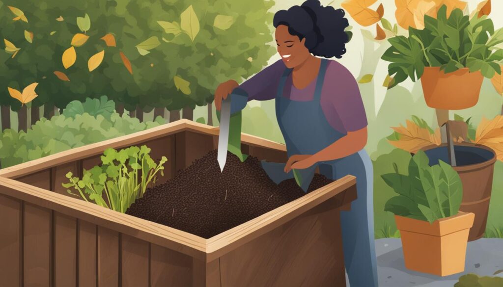 odorless composting tips