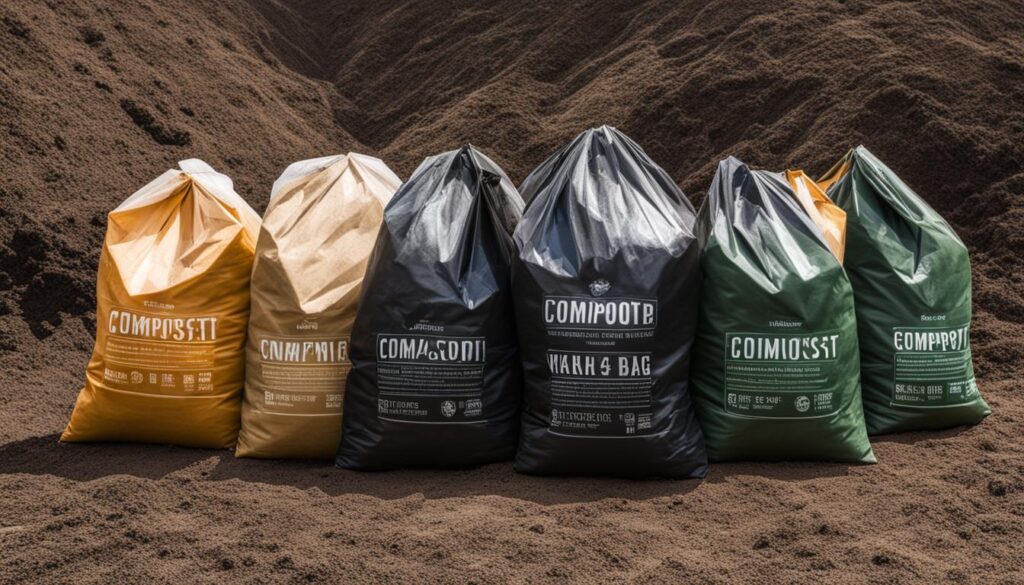 Bag of compost weight