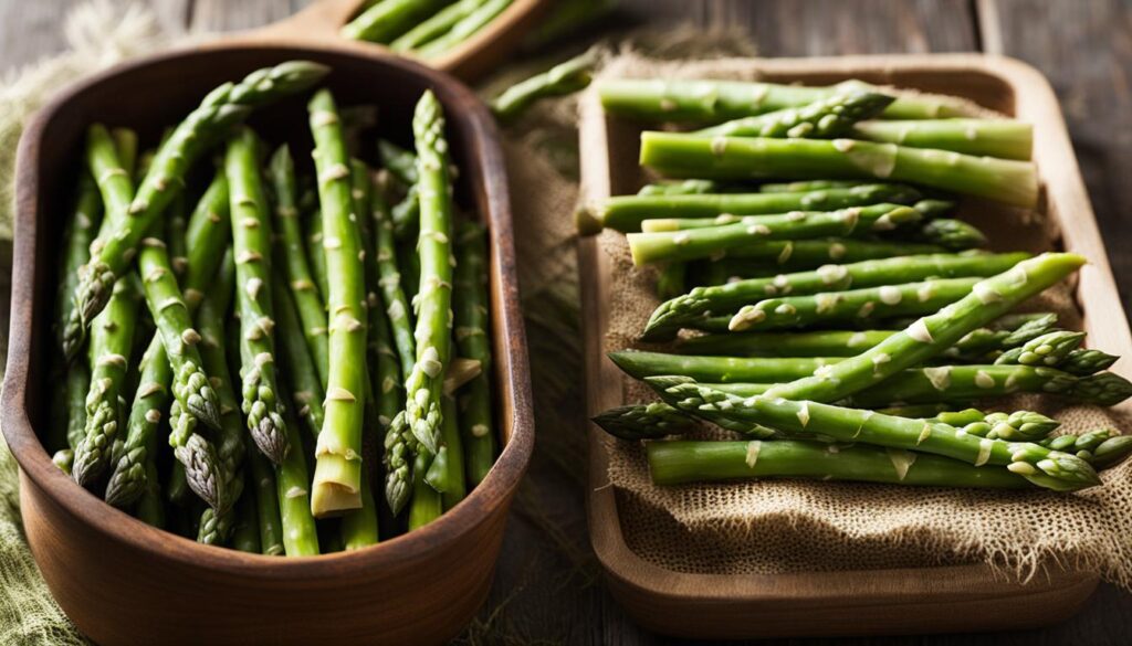 Storing Asparagus Beans