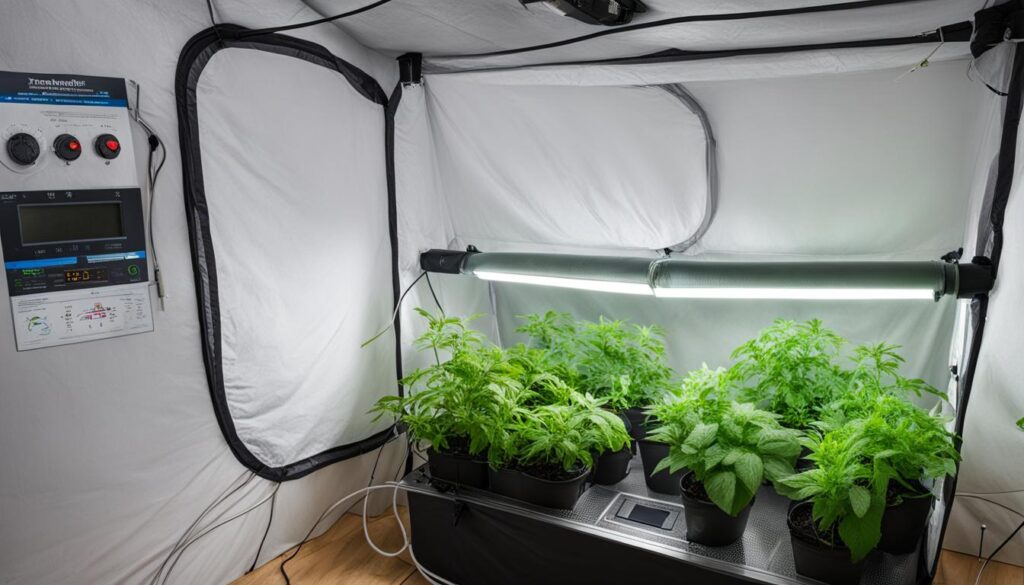 control humidity in grow tent