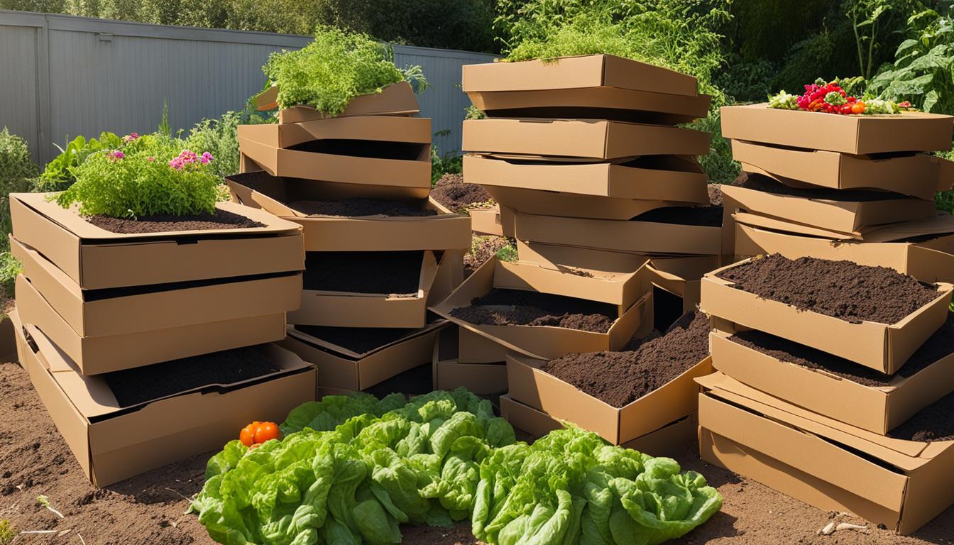 how to compost cardboard