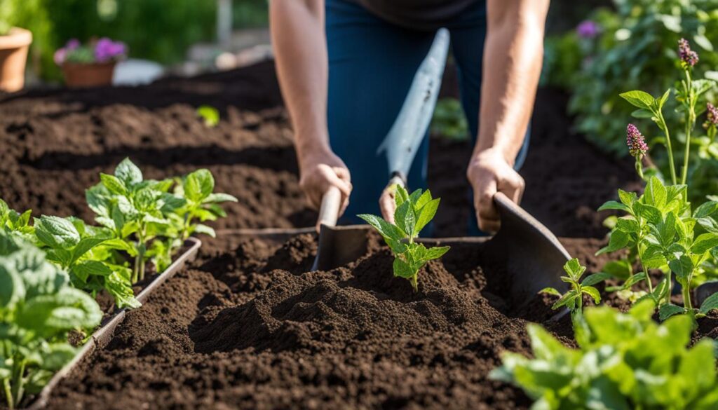 preparing soil for asparagus beans