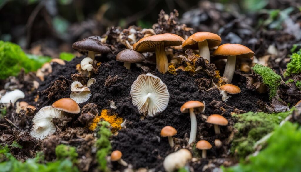 fungi in compost