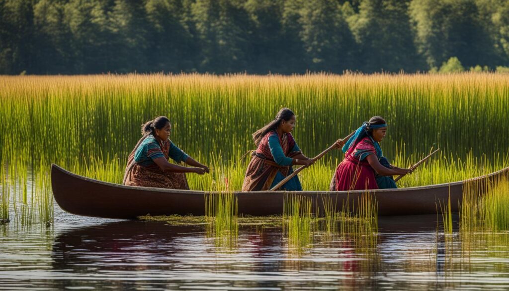 history of wild rice