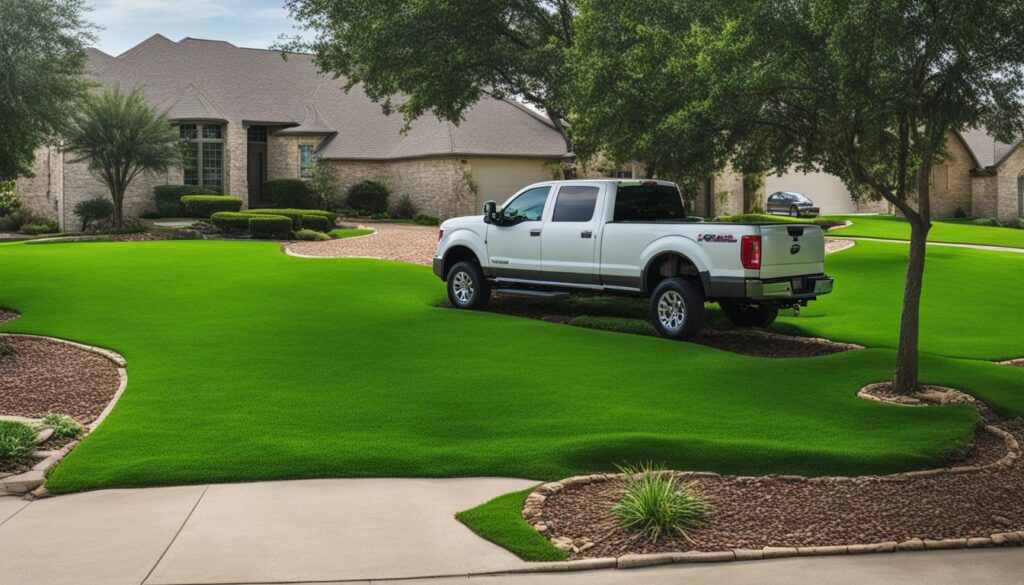 professional lawn care service in Texas