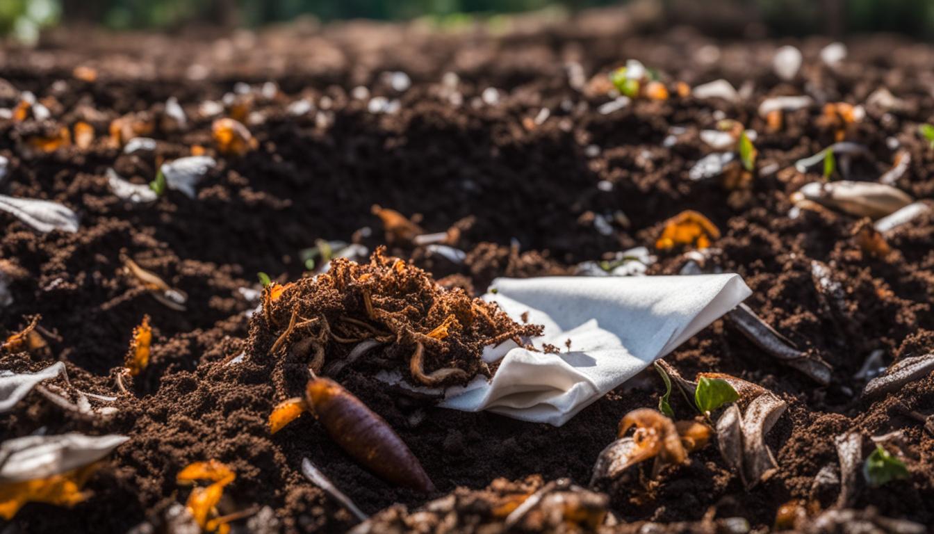 can you compost napkins