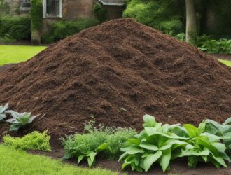 can you compost old mulch