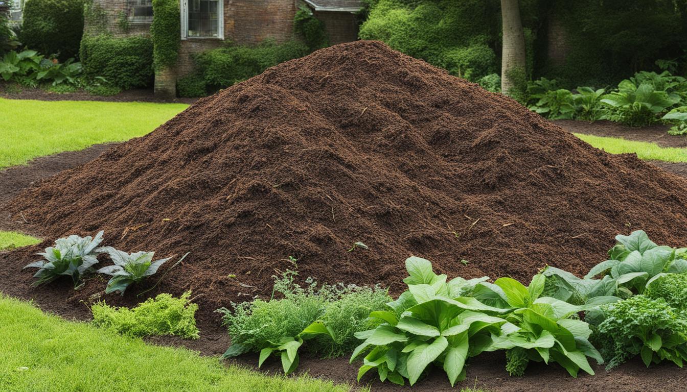 can you compost old mulch