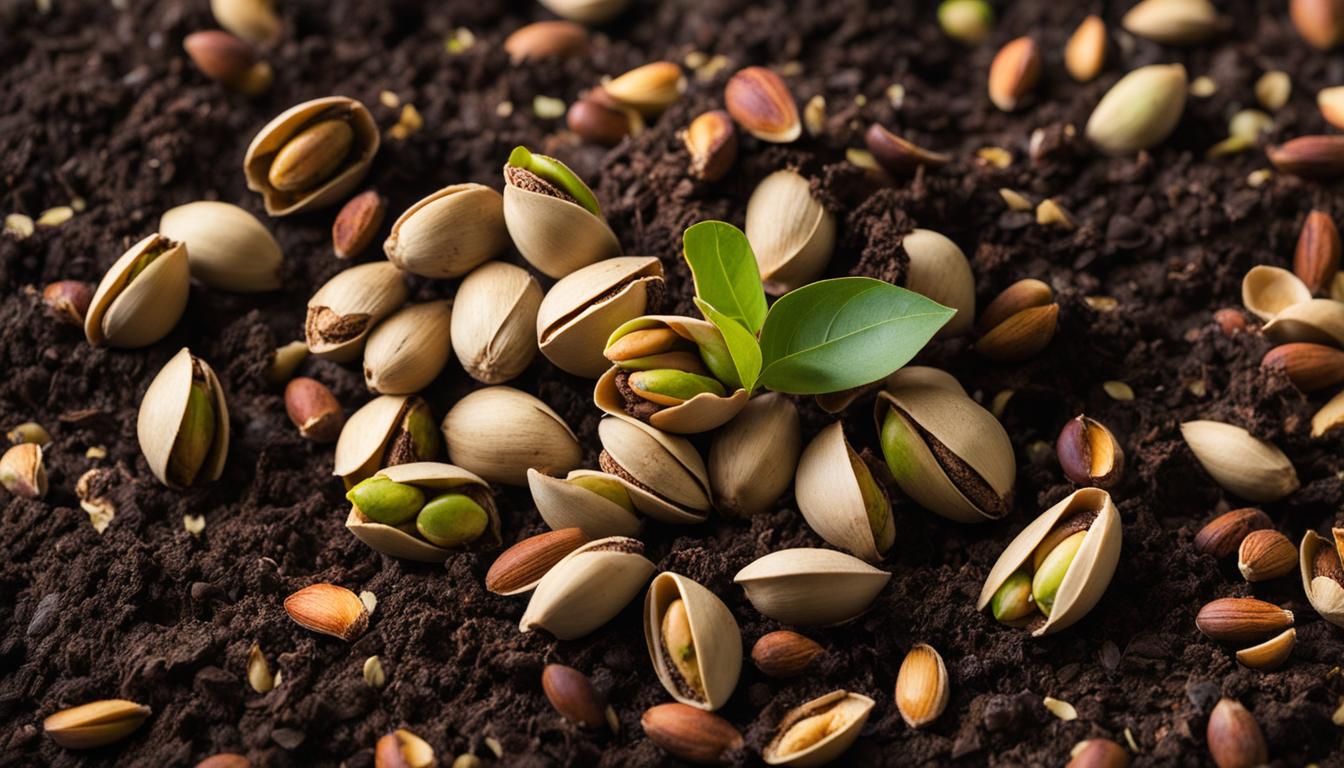 can you compost pistachio shells