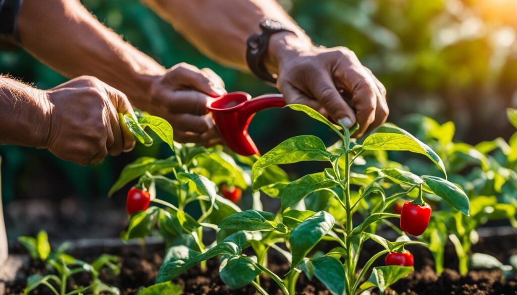 caring for pimento pepper plants