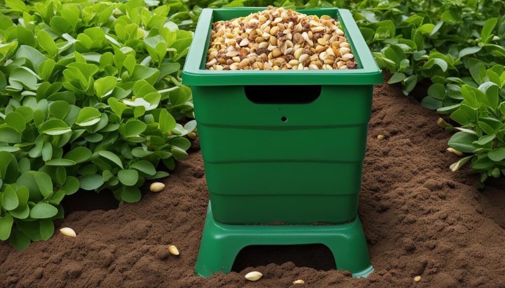 composting pistachio shells