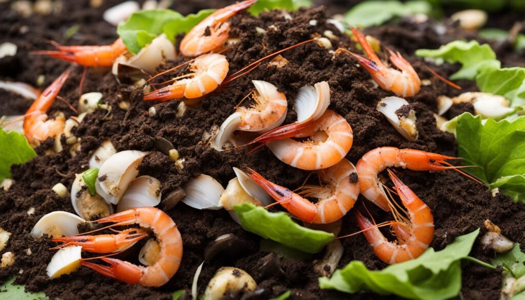 composting shrimp shells